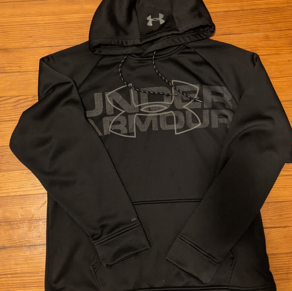 Black Under Armour Sweatshirt | Coldgear hoodie